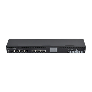 Router Board, CPU 1 Núcleo, 5 Puertos Gigabit, 5 Puertos Fast, 1 Puerto SFP, Licencia Nivel 5 y montaje en Rack