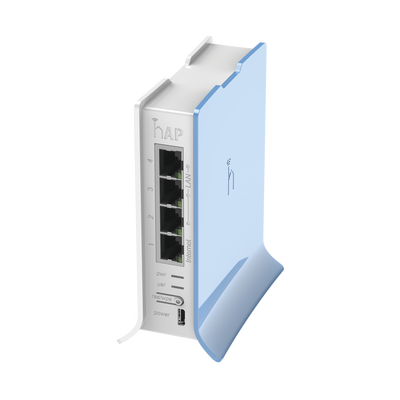 (RB941-2ND-TC) HAP LITE ROUTERBOARD INALAMB. 2.4GHZ 4 PUERTOS ETHERNET
