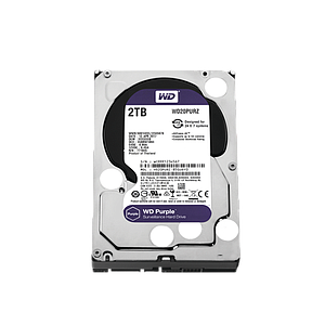 Disco Duro PURPLE de 2TB / 3 AÑOS DE GARANTÍA / Para Videovigilancia