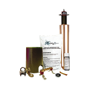 Kit para instalación de tierras físicas incluye: Electrodo, barra TGB, conectores cableado y mano de obra.