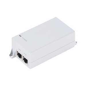 Inyector PoE Pasivo Gigabit de pared para C5x, C5c, de Mimosa, Voltaje de salida 24Vcd.